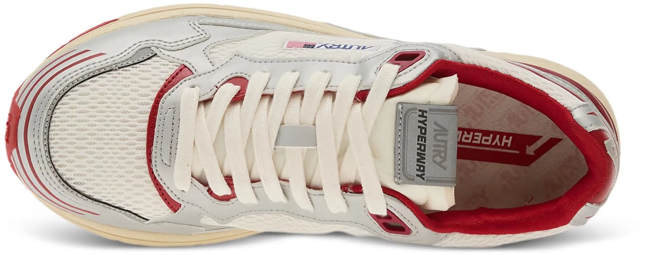 Autry Sneakers Silv/Red Divers