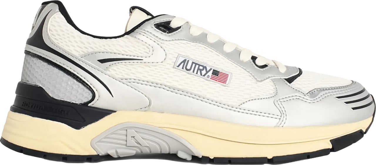 Autry Sneakers Silv/Blk Wit