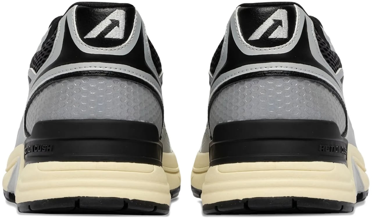 Autry Sneakers Silv/Blk Zwart