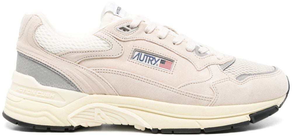 Autry Sneakers Silver Zilver