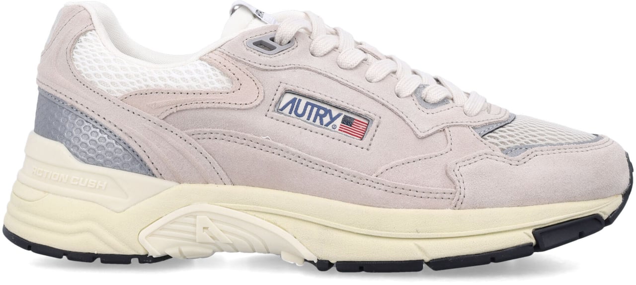 Autry Hyperway Low Sand Silver Zilver