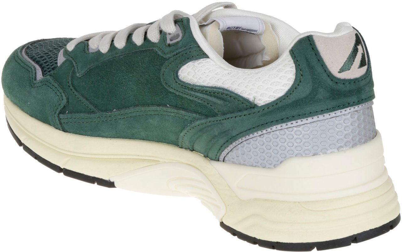 Autry Flat Shoes Green Donkergroen