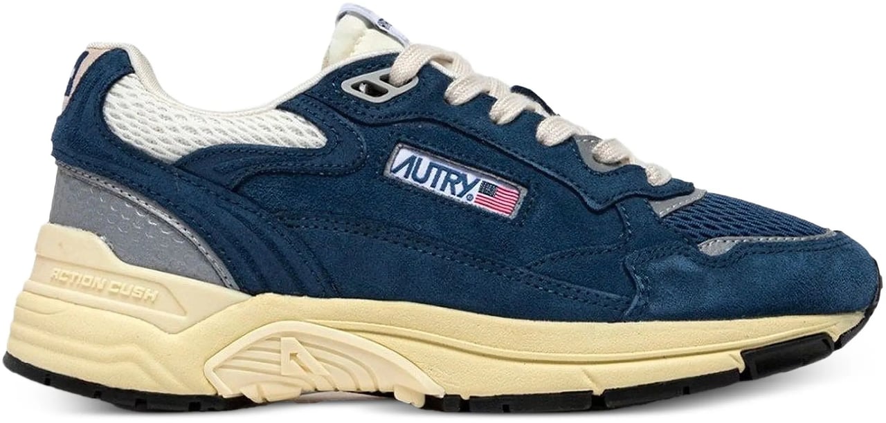 Autry Sneakers Embluesilver Blauw