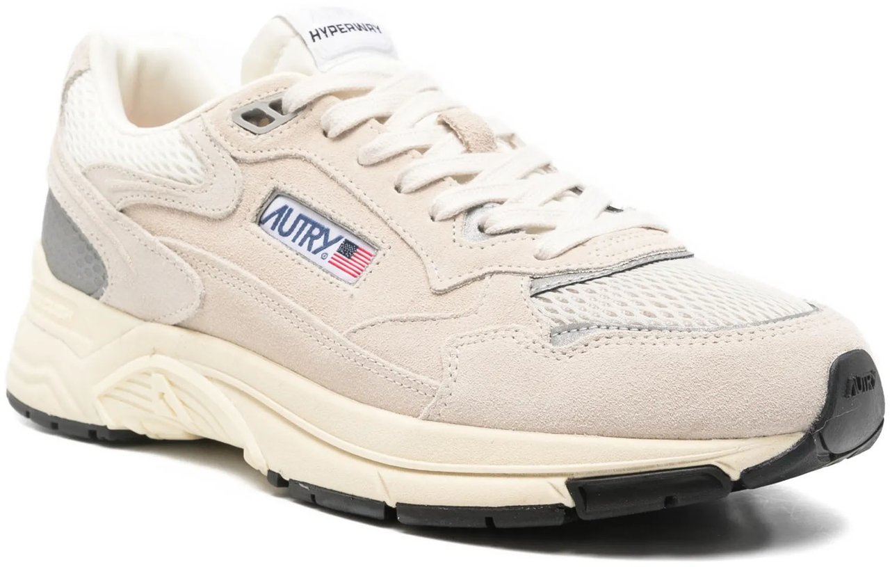 Autry Sneakers Wht/Silver Wit