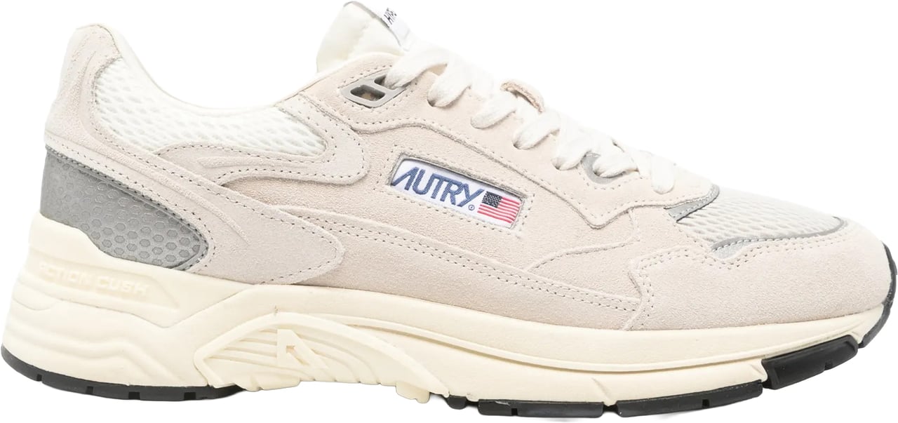 Autry Sneakers Wht/Silver Wit