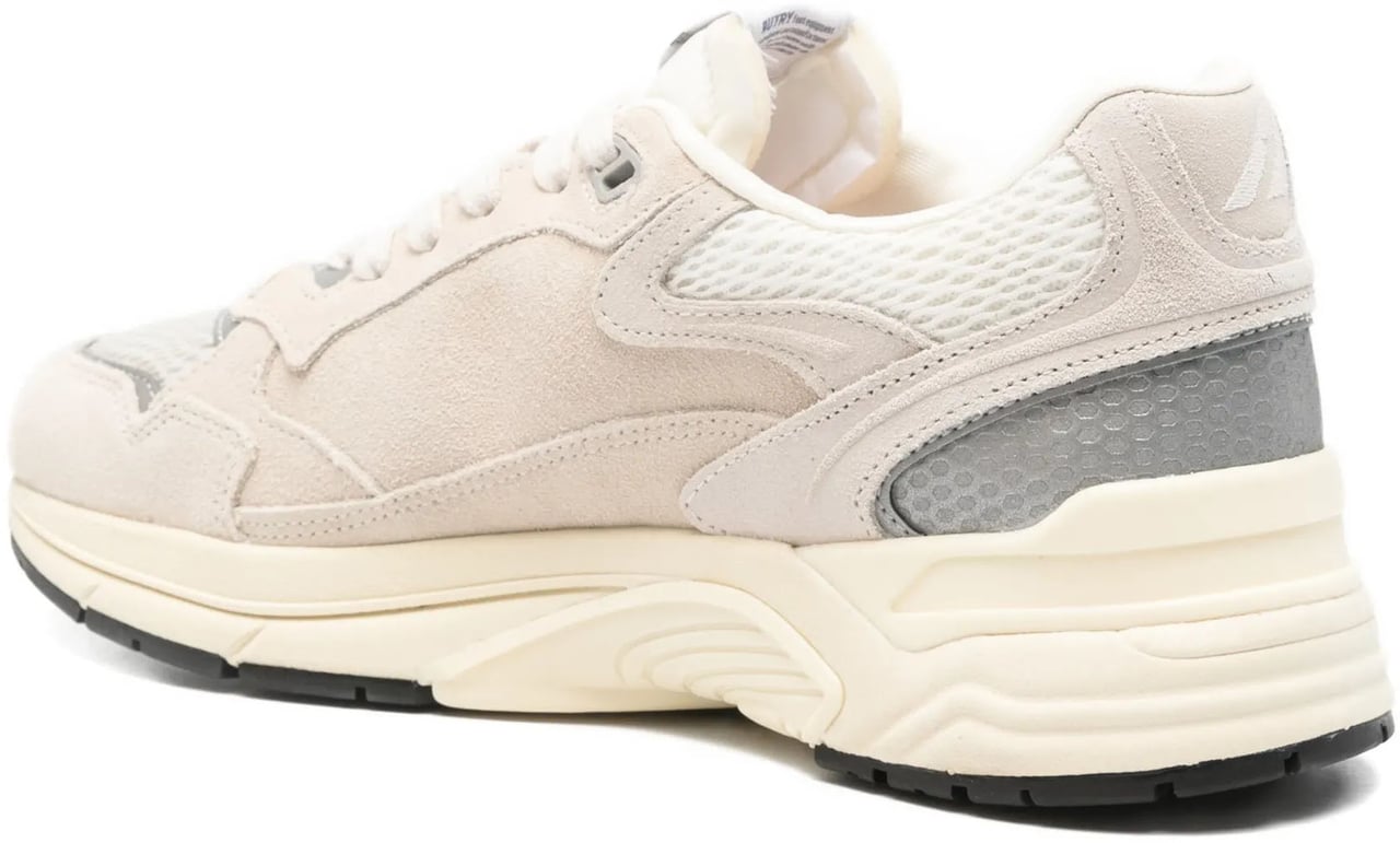 Autry Sneakers Wht/Silver Wit
