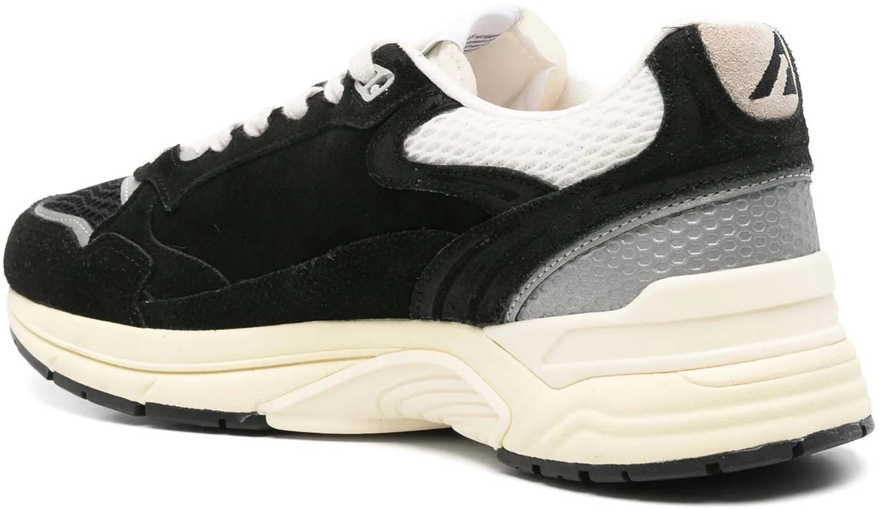Autry Sneakers Blk/Silv Zwart