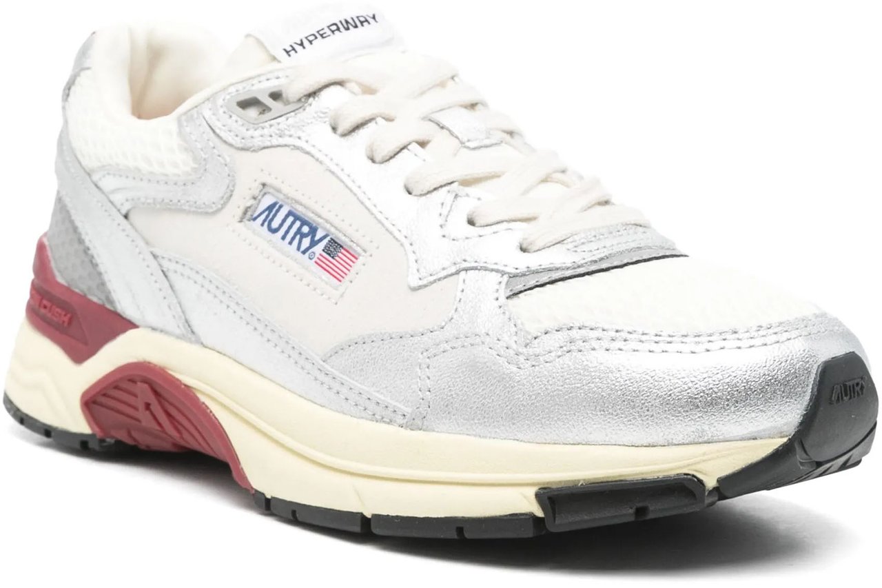 Autry Sneakers Mlea/Su/Mesh Silv/Syra Wit