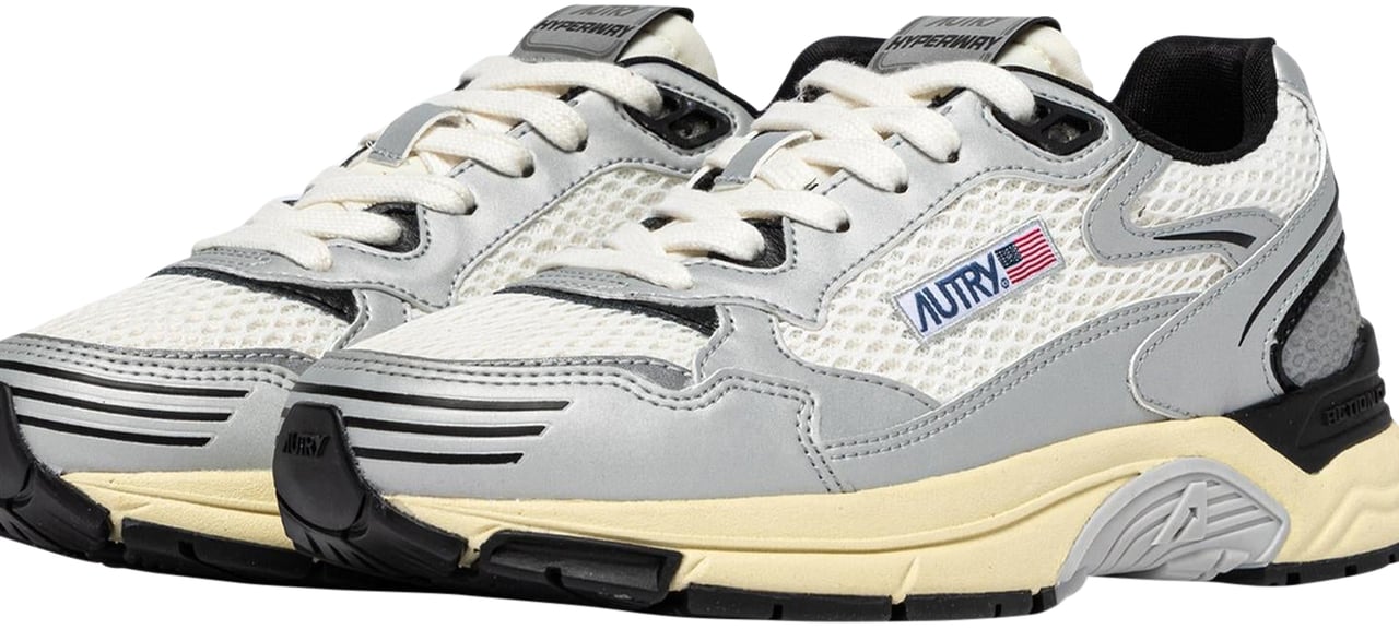 Autry Dames Hyperway Low Wom sneakers Metallic