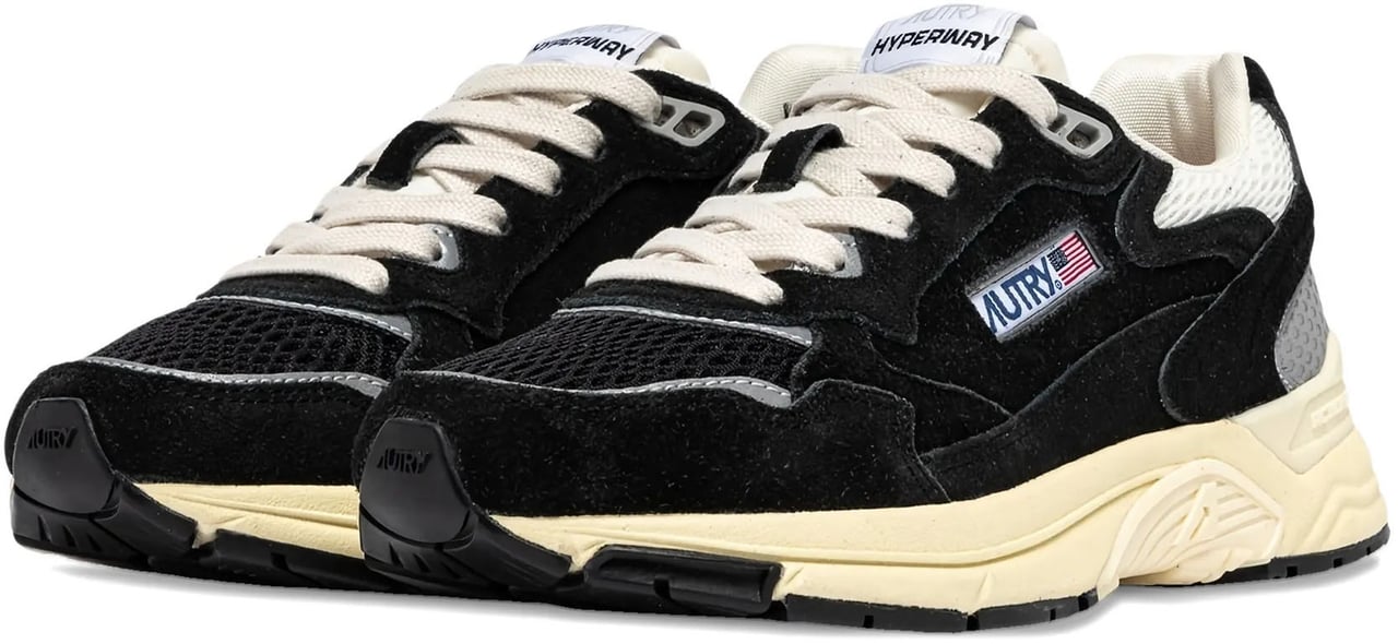 Autry Sneakers Black Zwart