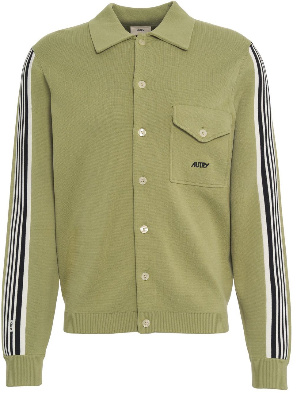 Autry Knit Overshirt Groen