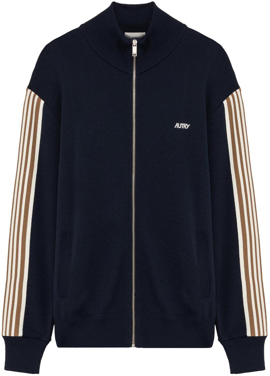 Autry Autry Sweaters Blue Blauw