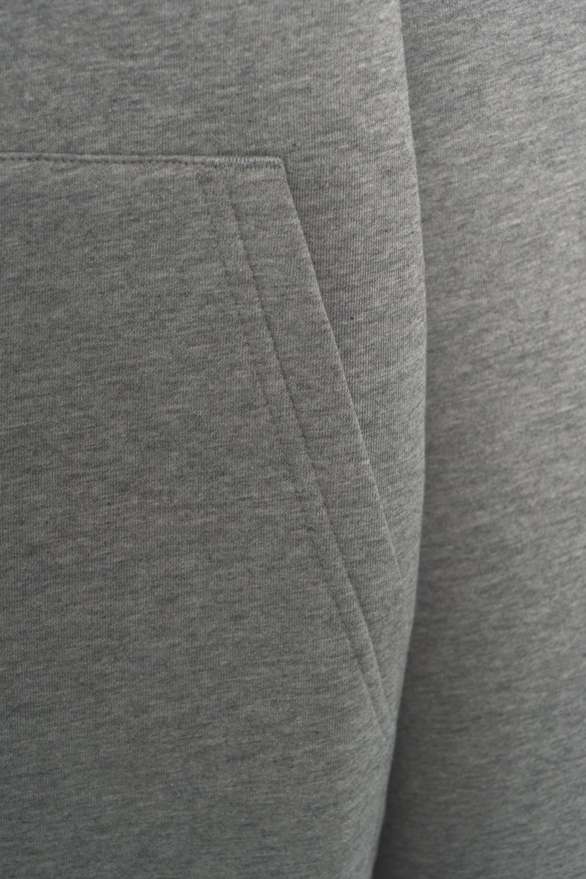 Autry Hoodie with zipper Beige