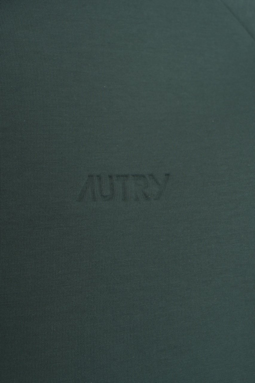 Autry Hoodie with zipper Groen