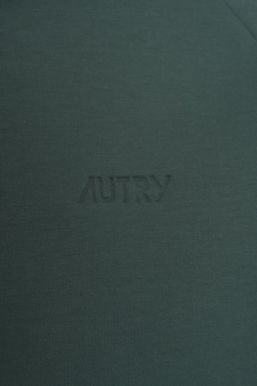 Autry Felpa con cappuccio e zip Groen