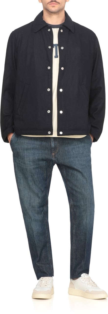 Autry Coats Blue Navy