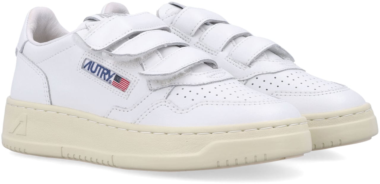 Autry Kidstripes Whitewhite Wit