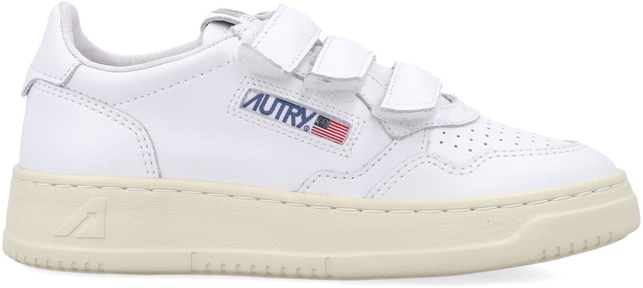 Autry Kidstripes Whitewhite Wit
