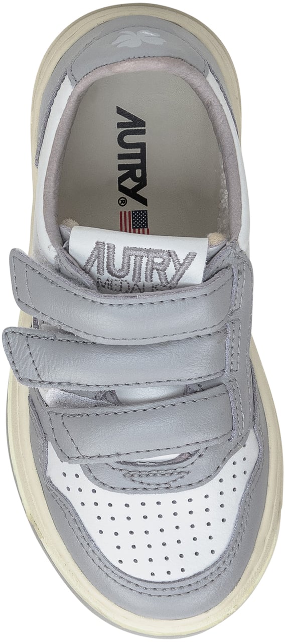 Autry Sneaker Kidstripes Low Grijs