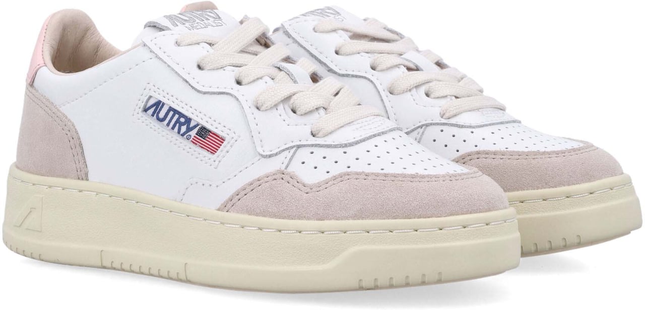 Autry Medalist Whitecreol Pink Wit