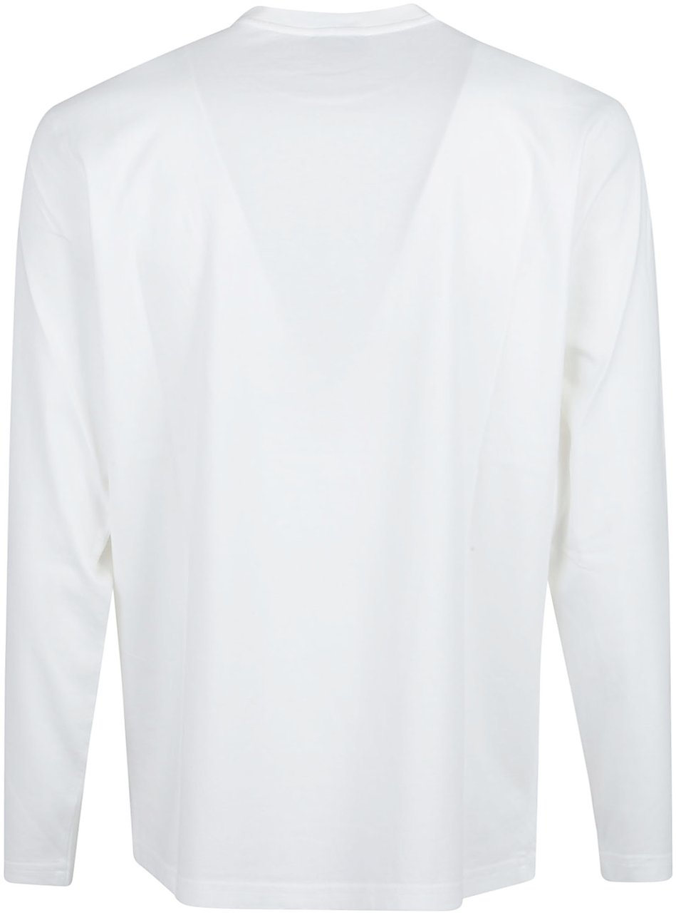 Autry Long Lseeve T-shirt White Wit