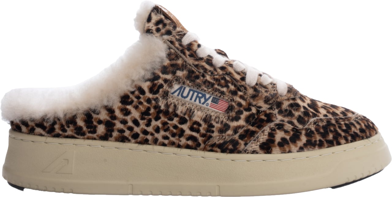 Autry Sneakers Ponysush Leopland Dierenprint