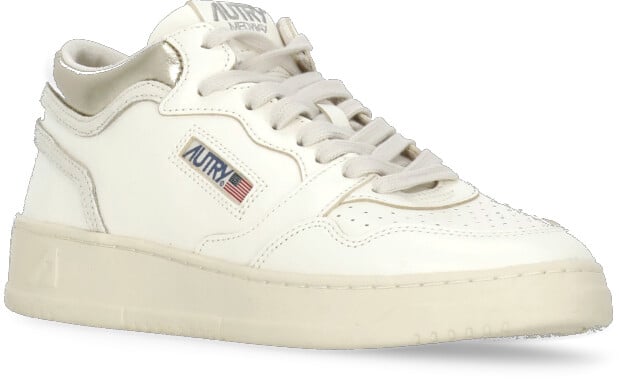 Autry Sneakers Ivory Wit