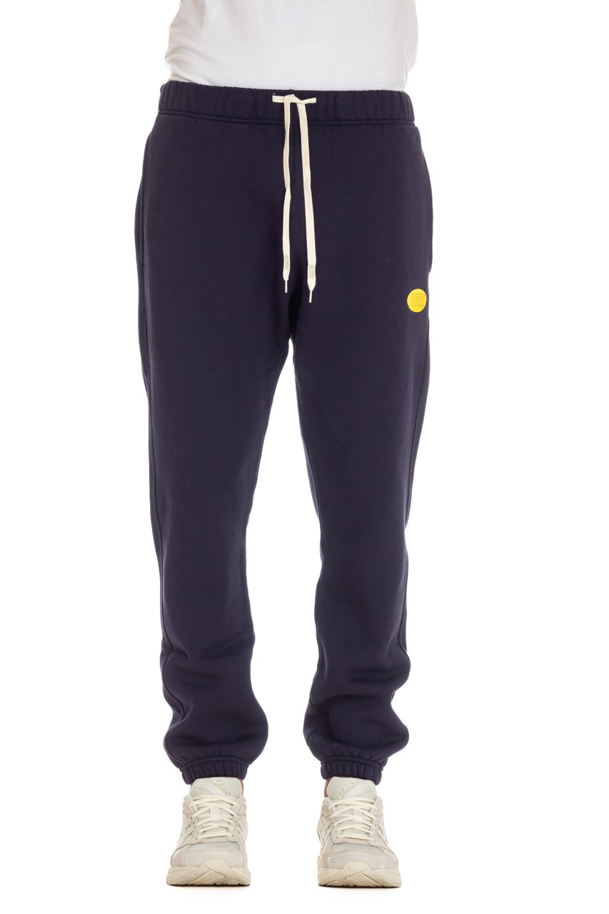 Autry Relaxed-Fit Cotton-Fleece Sweatpants Blauw