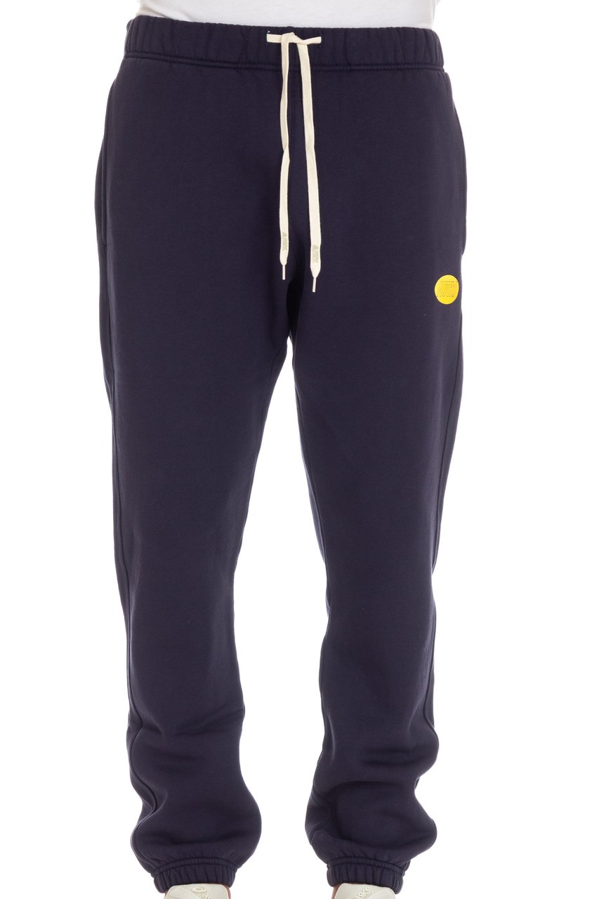 Autry Relaxed-Fit Cotton-Fleece Sweatpants Blauw