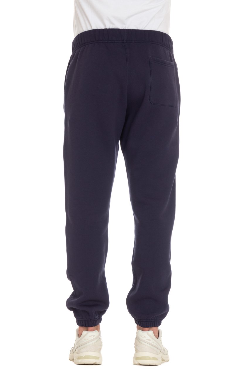 Autry Relaxed-Fit Cotton-Fleece Sweatpants Blauw