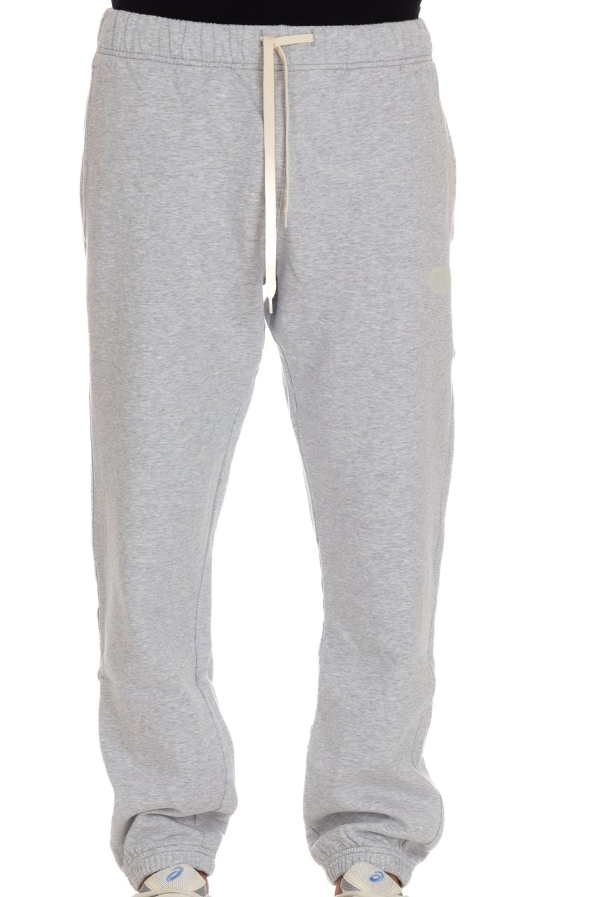 Autry Comfort-Fit Cotton Sweatpants with Drawstring Waist and Logo Wit