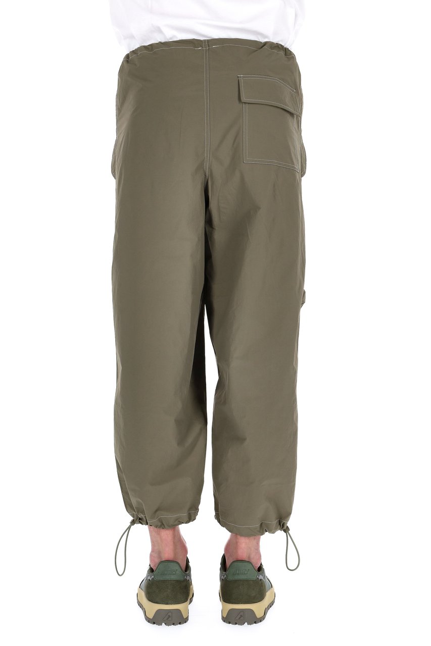 Autry Nylon Scrub Over Fit Trousers Grijs