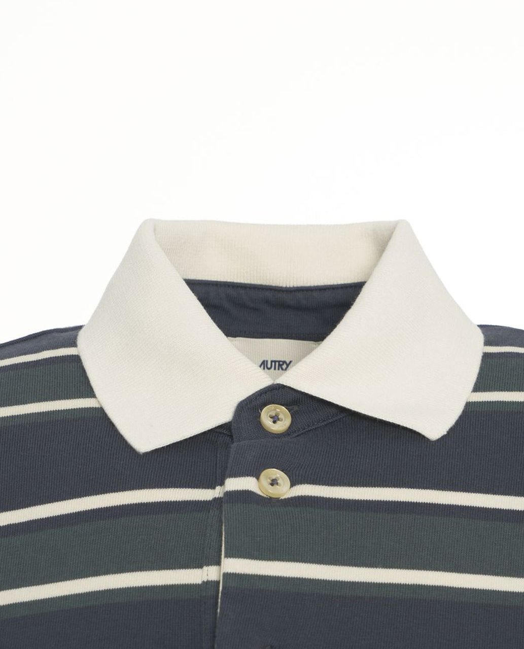Autry Polo shirt with stripes Groen