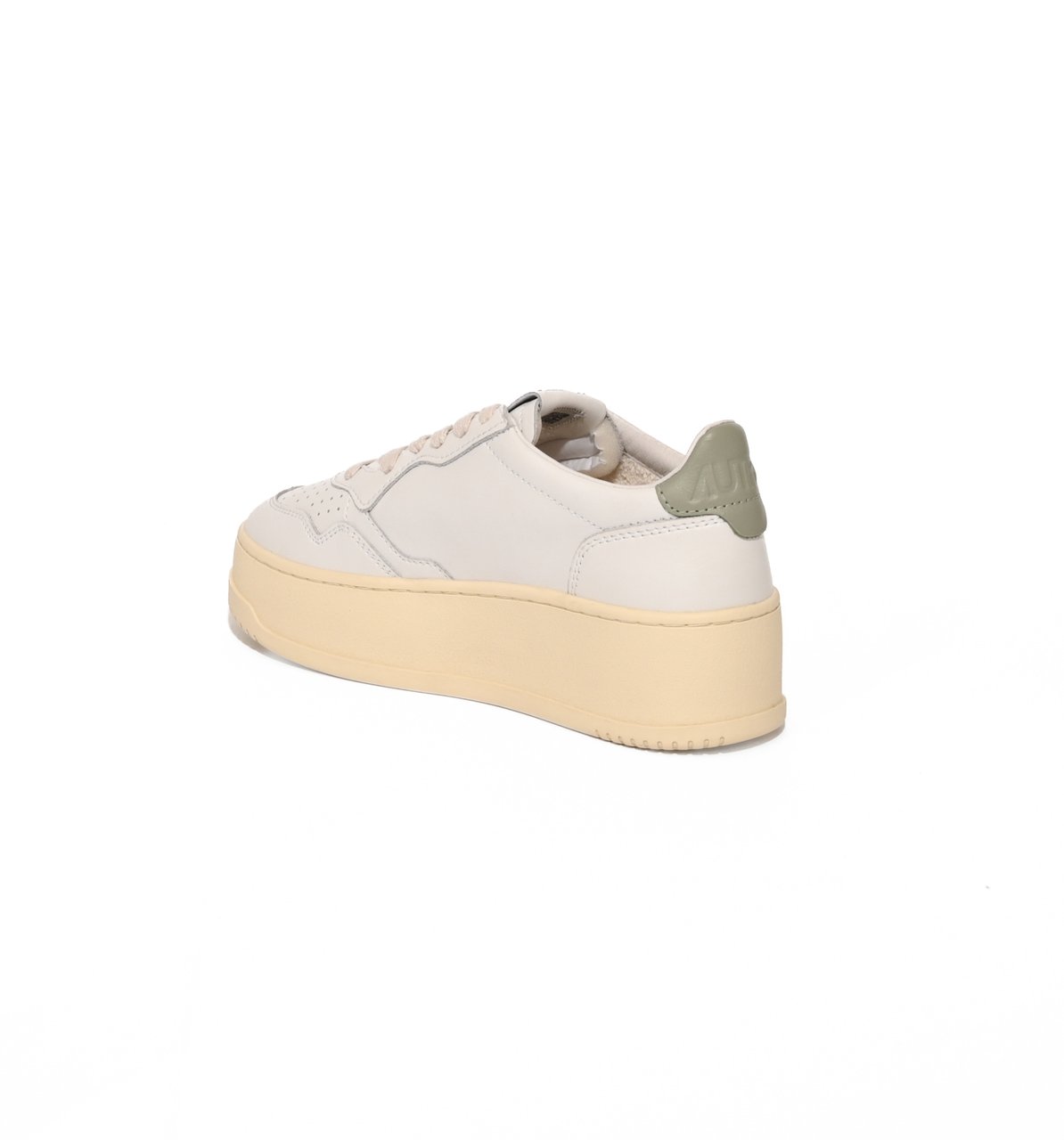 Autry Sneakers Leatleat Whtseagr Divers