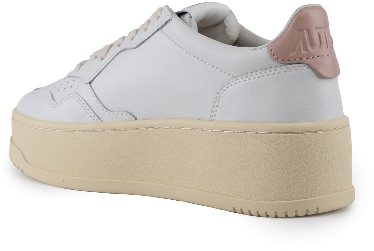 Autry Sneakers Leatleat Whtpowder Wit