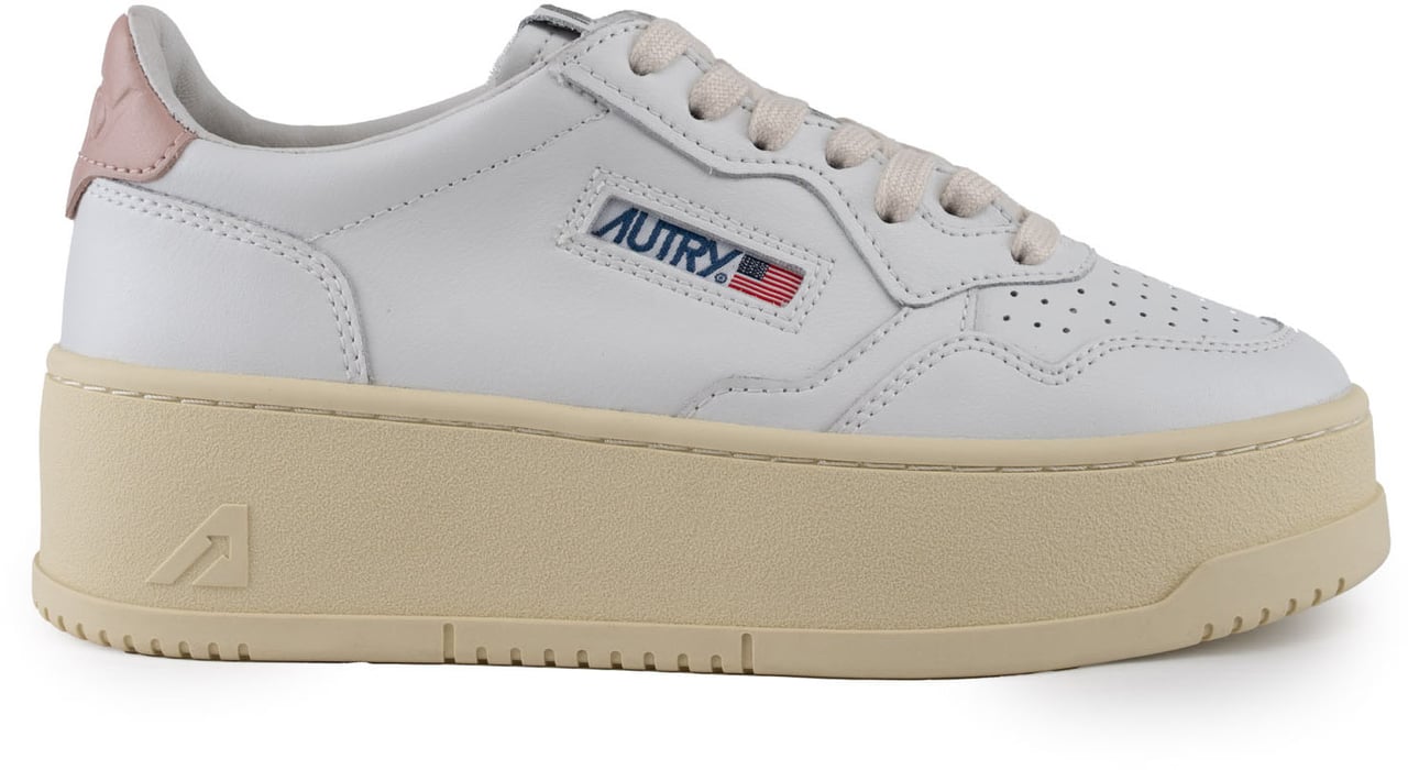 Autry Sneakers Leatleat Whtpowder Wit