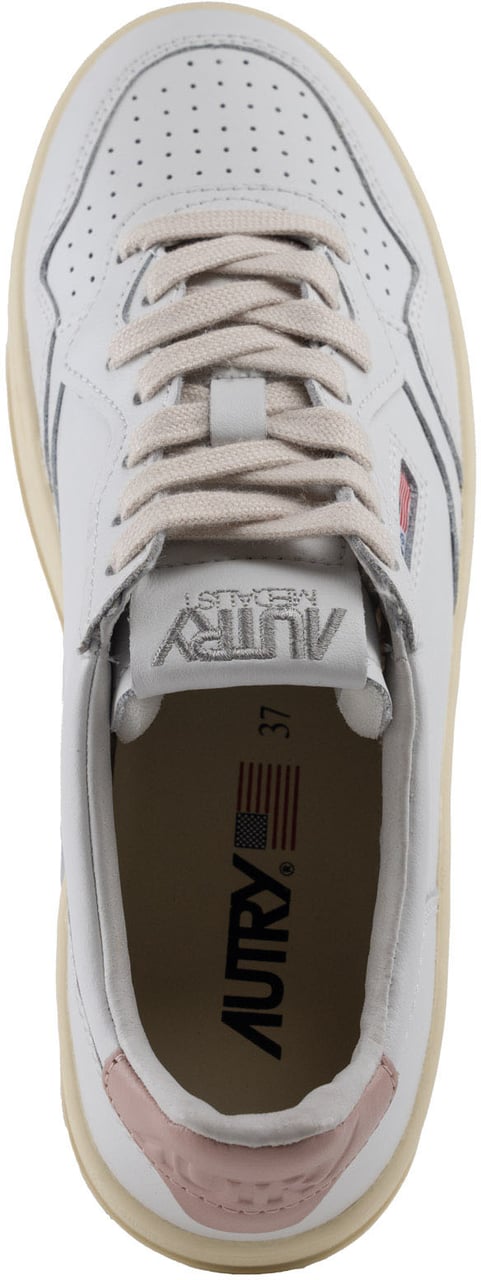 Autry Sneakers Leatleat Whtpowder Wit