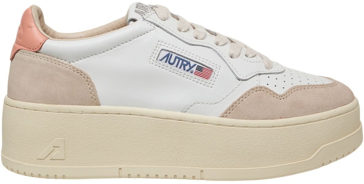 Autry Sneakers 'Platform Low' Roze
