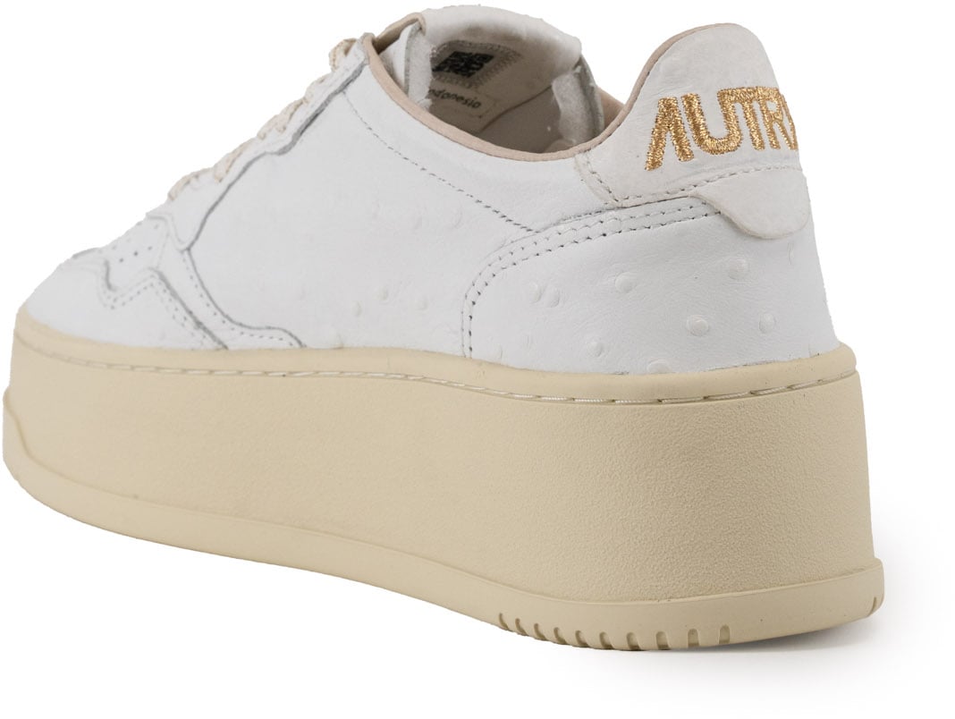 Autry Sneakers Leatostry White Wit