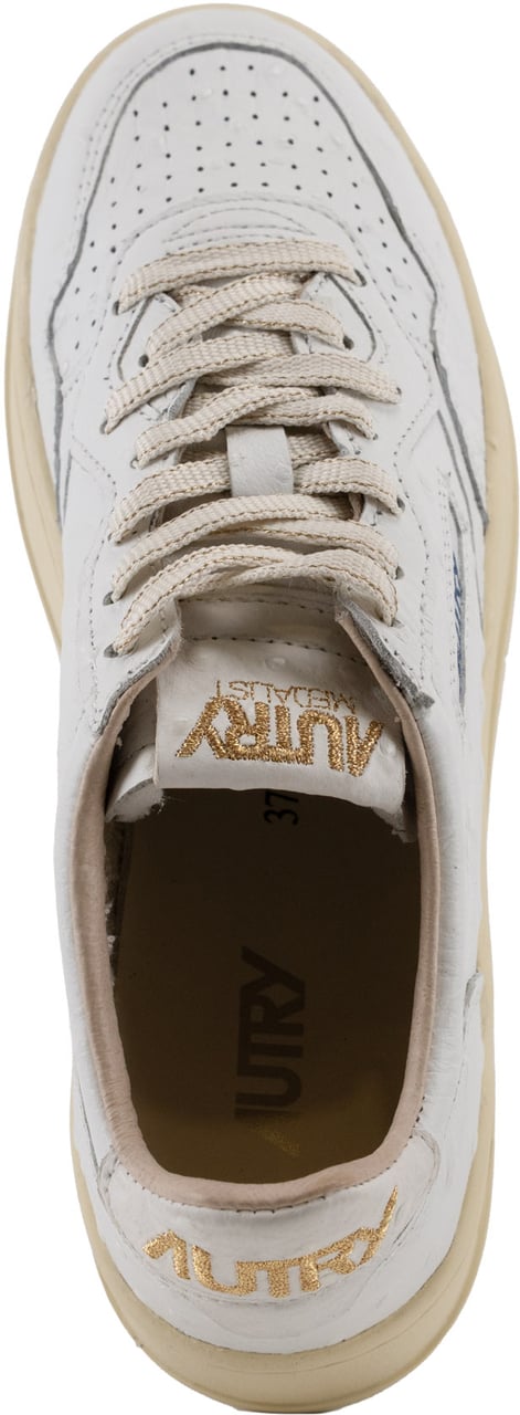 Autry Sneakers Leatostry White Wit