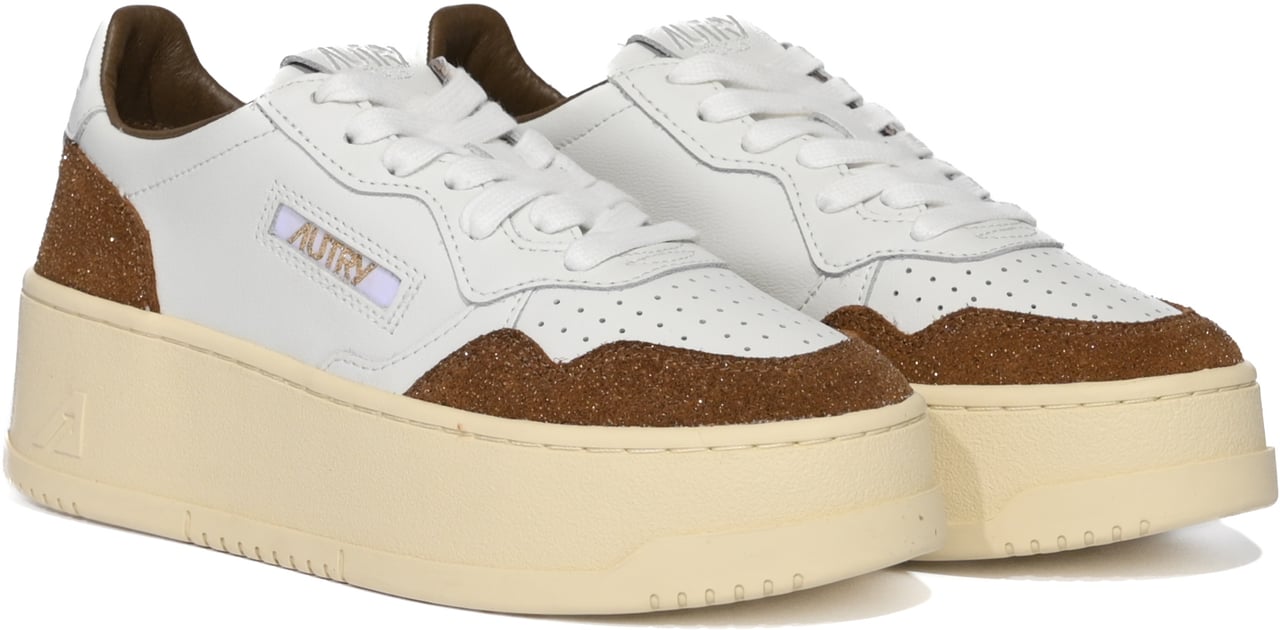 Autry Sneakers Soflea/Spk Wht/Cigar Wit