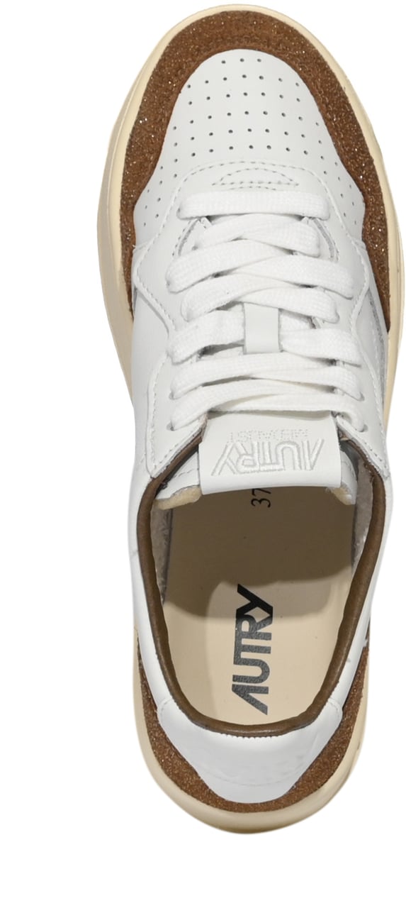 Autry Sneakers Soflea/Spk Wht/Cigar Wit