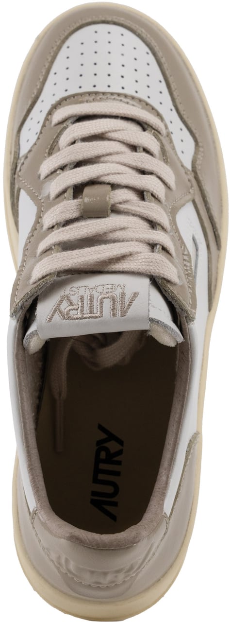 Autry Sneakers Leapat Whtpltaupe Wit