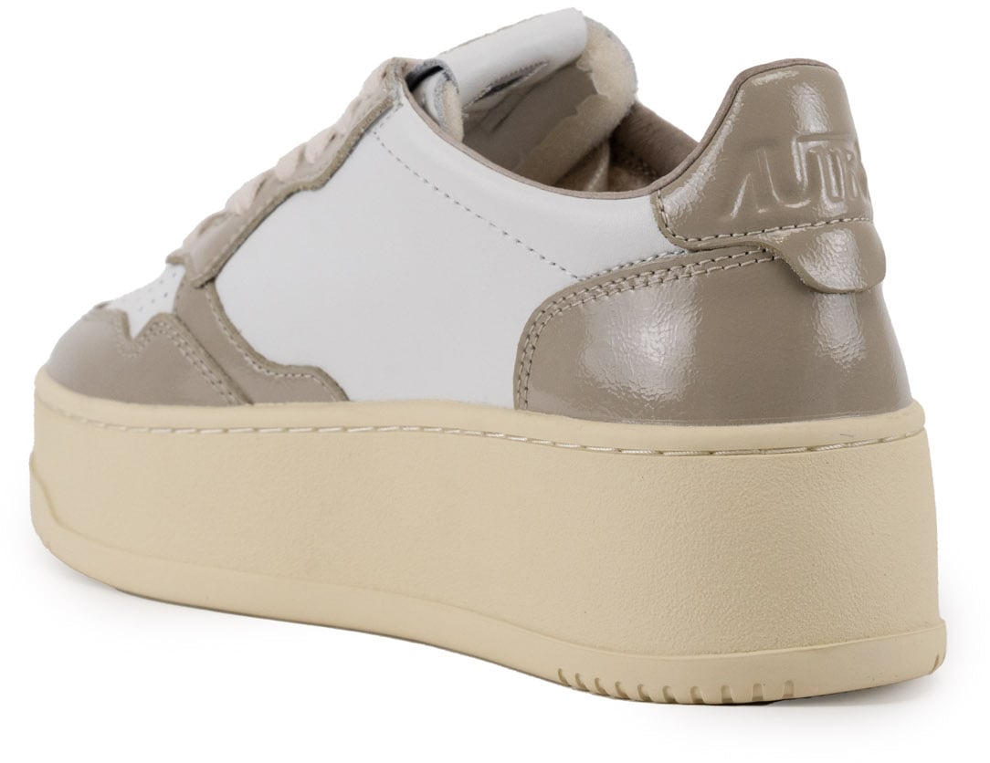 Autry Sneakers Leapat Whtpltaupe Wit