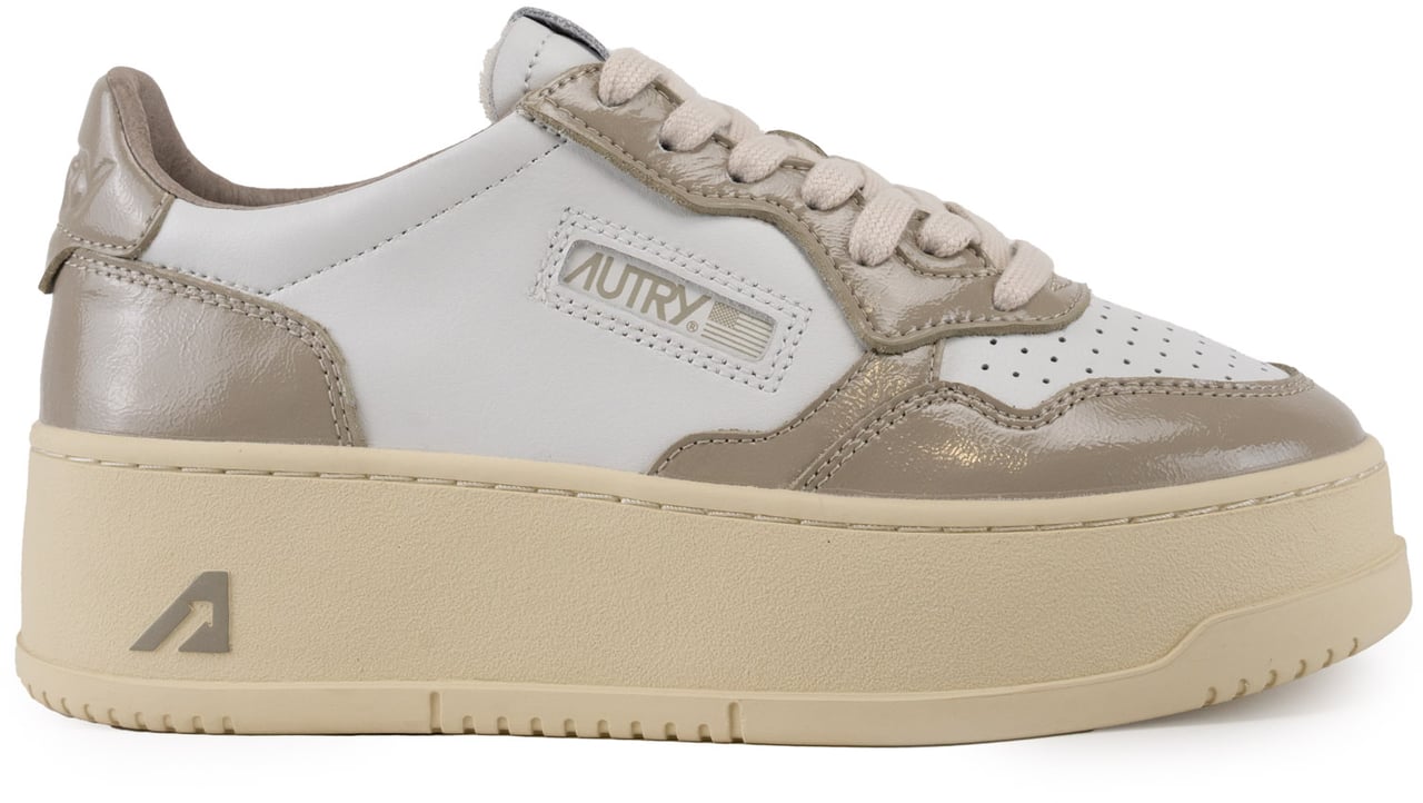 Autry Sneakers Leapat Whtpltaupe Wit