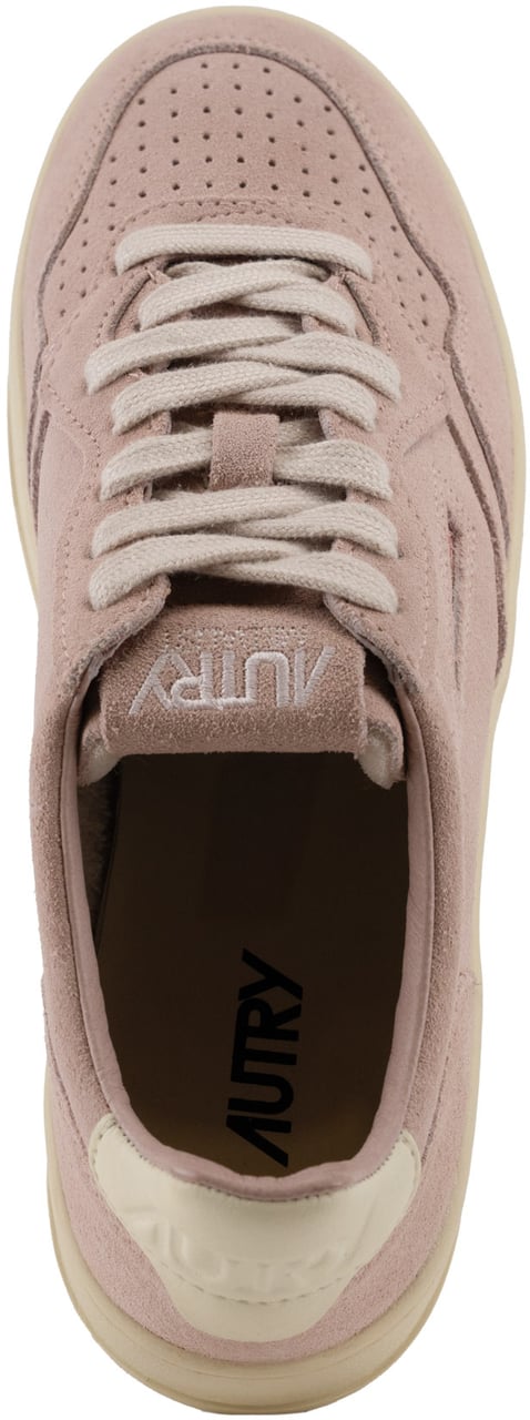 Autry Sneakers Finishsue Silkwht Wit