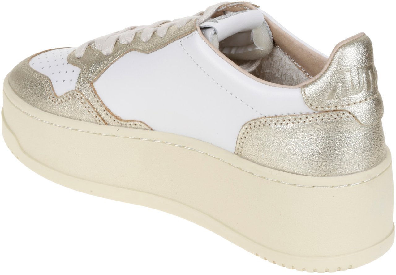 Autry Flat Shoes White Wit