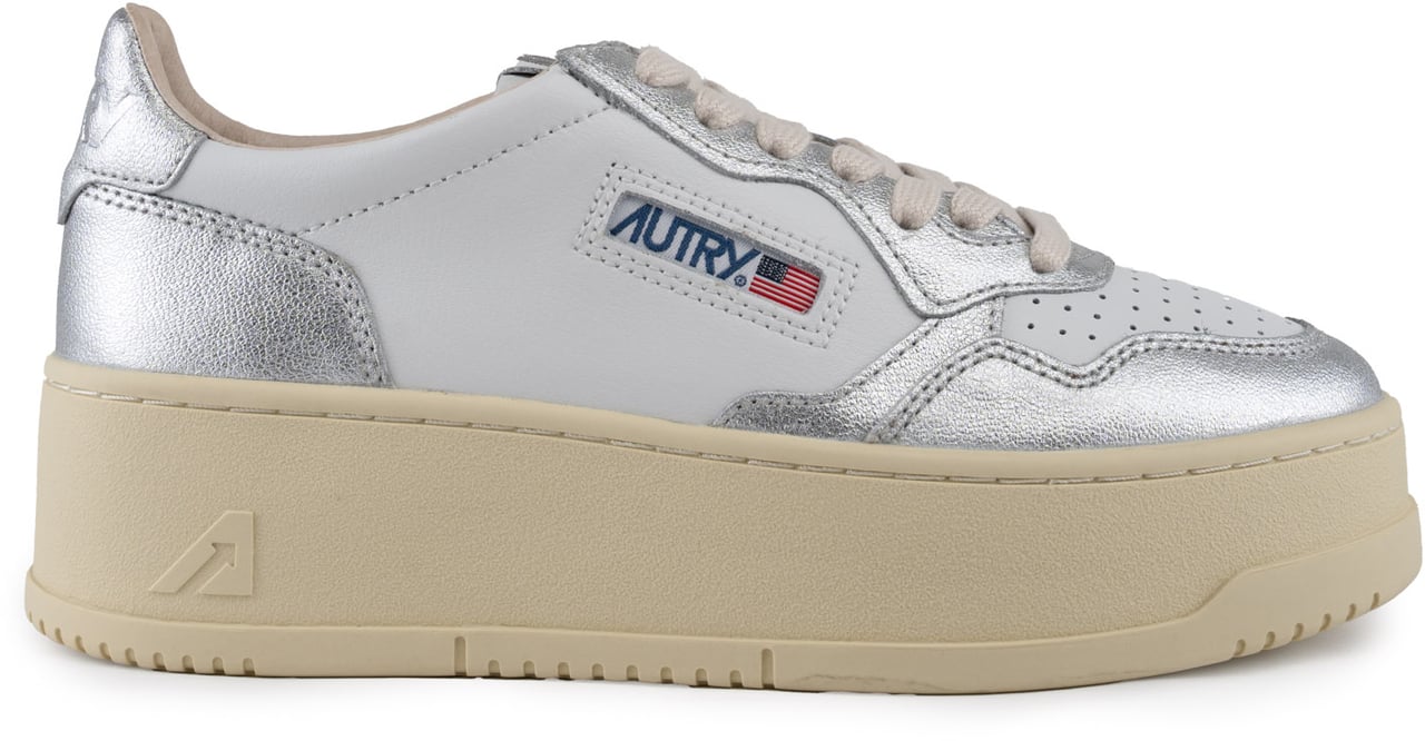 Autry Sneakers Eatleat Whtsilver Wit