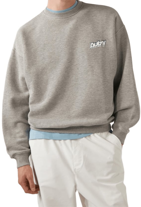 Autry pull a logo imprime 2 Grijs