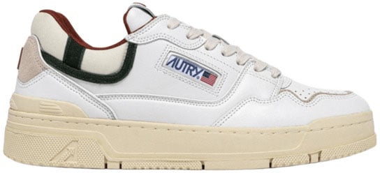Autry Autry Scarpe Bianco/verde/beige Wit